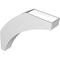 Ekena Millwork 6-in. W x 32-in. D x 32-in. H Thorton Architectural Grade PVC Knee Brace BRCP06X32X32THR - alternate 6